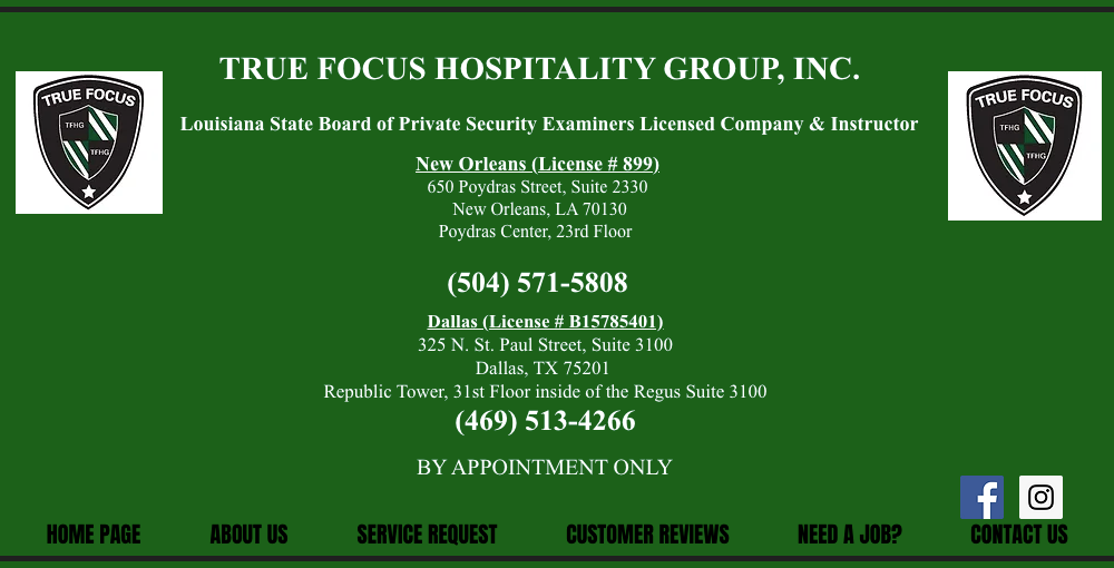 True Focus Hospitality Group, Inc.