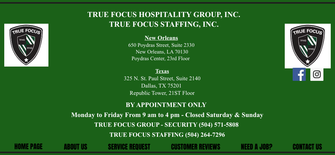 True Focus Hospitality Group, Inc.