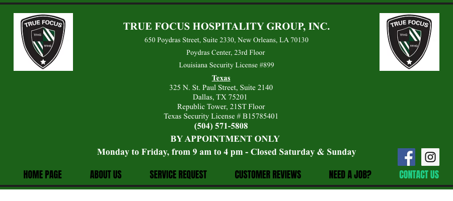 True Focus Hospitality Group, Inc.